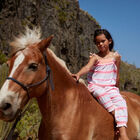 Girls Pink Multistripe Jumpsuit, 1, hi-res