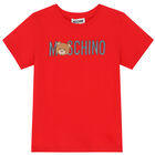 تيشيرت بشعار تيدي باللون الأحمر, 7, hi-res