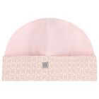 Baby Girls Pink Logo Babygrow Gift Set, 3, hi-res