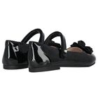 حذاء بنات باليرينا جلد  باللون الأسود, 3, hi-res