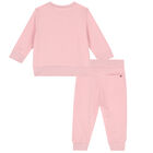 Baby Girls Pink Logo Tracksuit, 4, hi-res