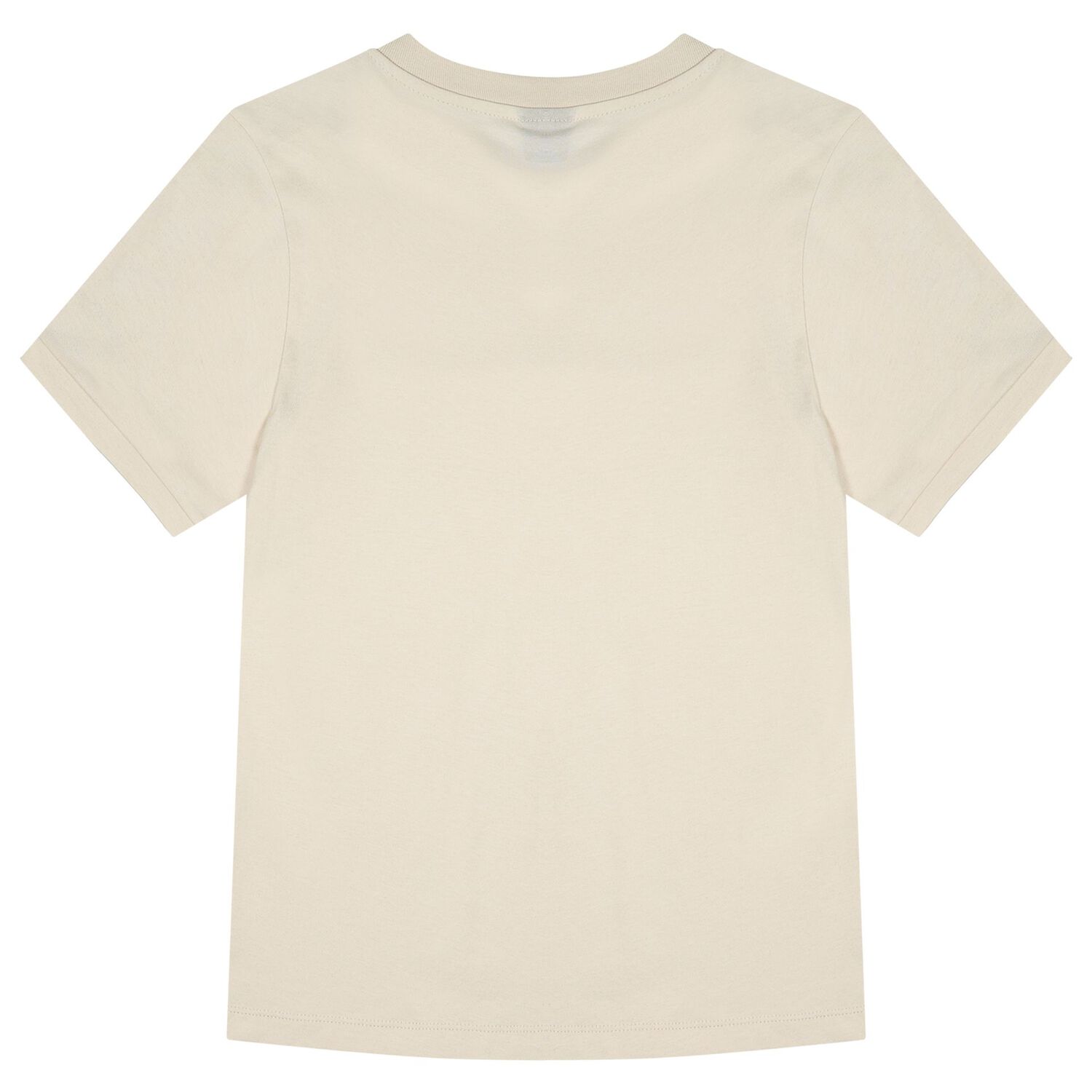 Boys Beige & Black Logo T-Shirt, 1, hi-res
