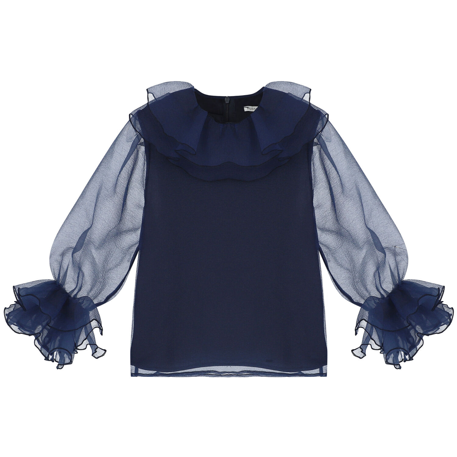 طقم تنورة باللون الكحلي والأخضر, 1, hi-res