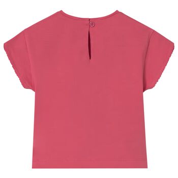 Younger Girls Pink Fruits T-Shirt