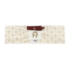 Baby Girls Ivory & Gold Logo Headband, 1, hi-res