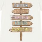 Ivory Signage T-Shirt, 1, hi-res