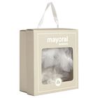 Baby Girls White Headband & Socks Set, 2, hi-res