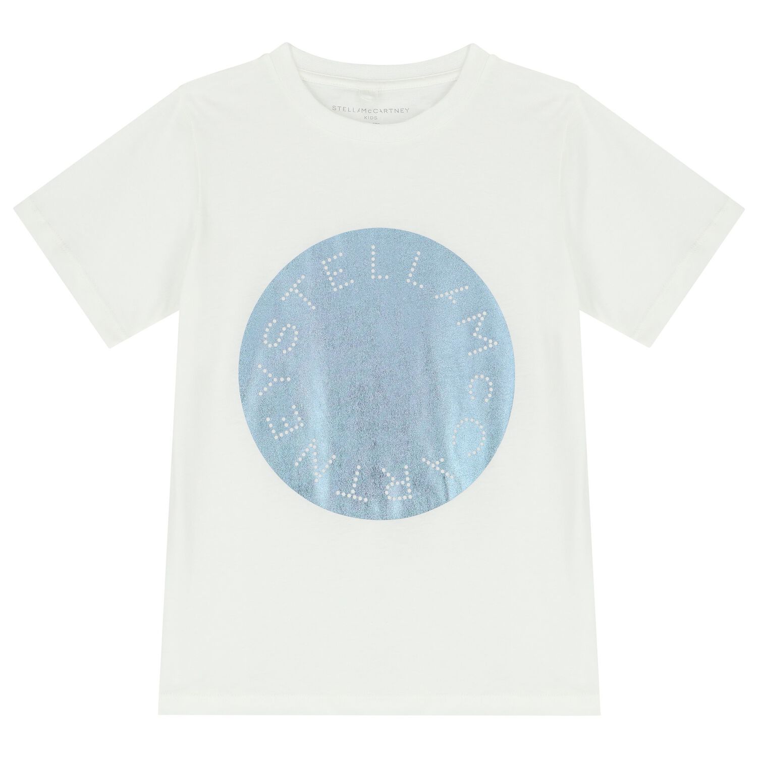 Girls Ivory Logo T-Shirt, 1, hi-res
