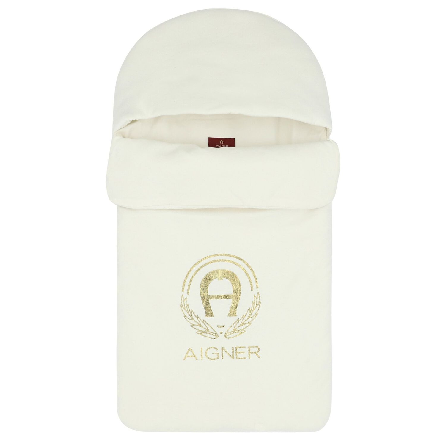 مدس بالشعار باللون العاجى والذهبى, 1, hi-res