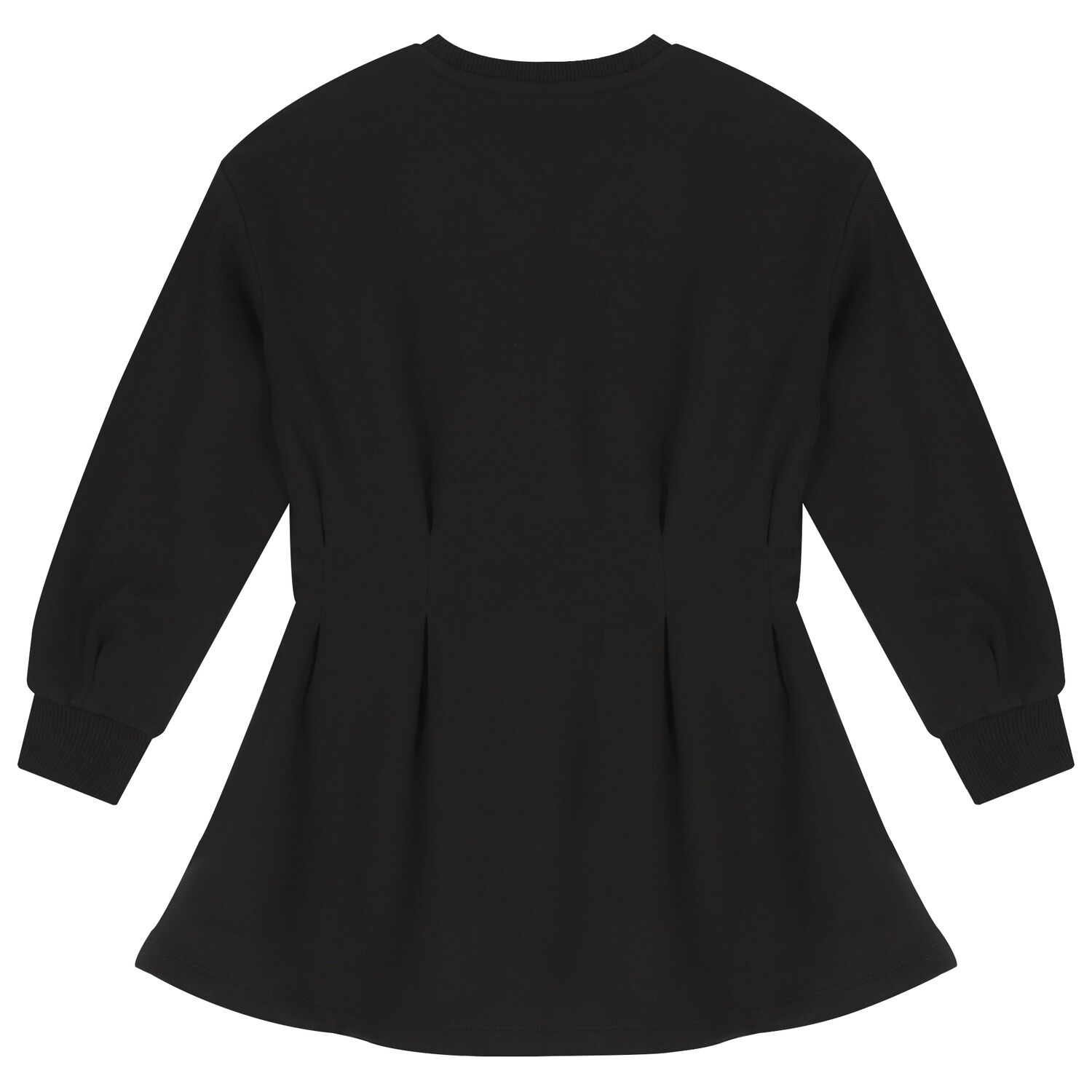 Girls Black Logo Dress, 1, hi-res image number null