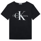 تيشيرت بالشعار باللون الأسود, 2, hi-res