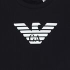Younger Boys Black Logo T-Shirt, 1, hi-res