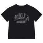 Girl Black Logo T-Shirt, 2, hi-res