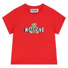 Younger Red Teddy Bear Logo T-Shirt, 5, hi-res