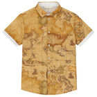 Boys Beige Geo Map Shirt, 1, hi-res