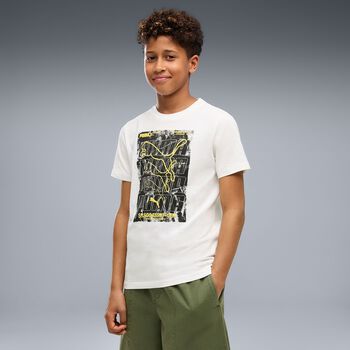 Boys White Logo T-Shirt