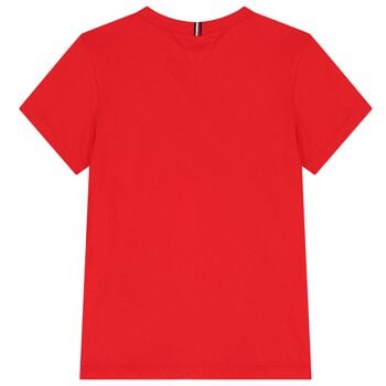 Boys Red Logo T-Shirt