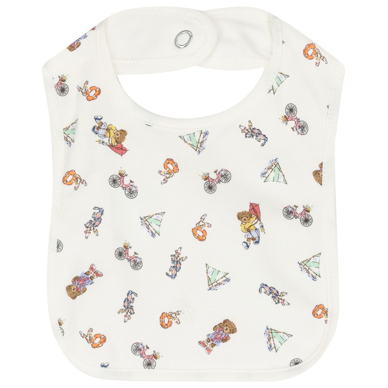 Baby Girls Ivory Teddy Bear Babygrow Gift Set, 1, hi-res image number null