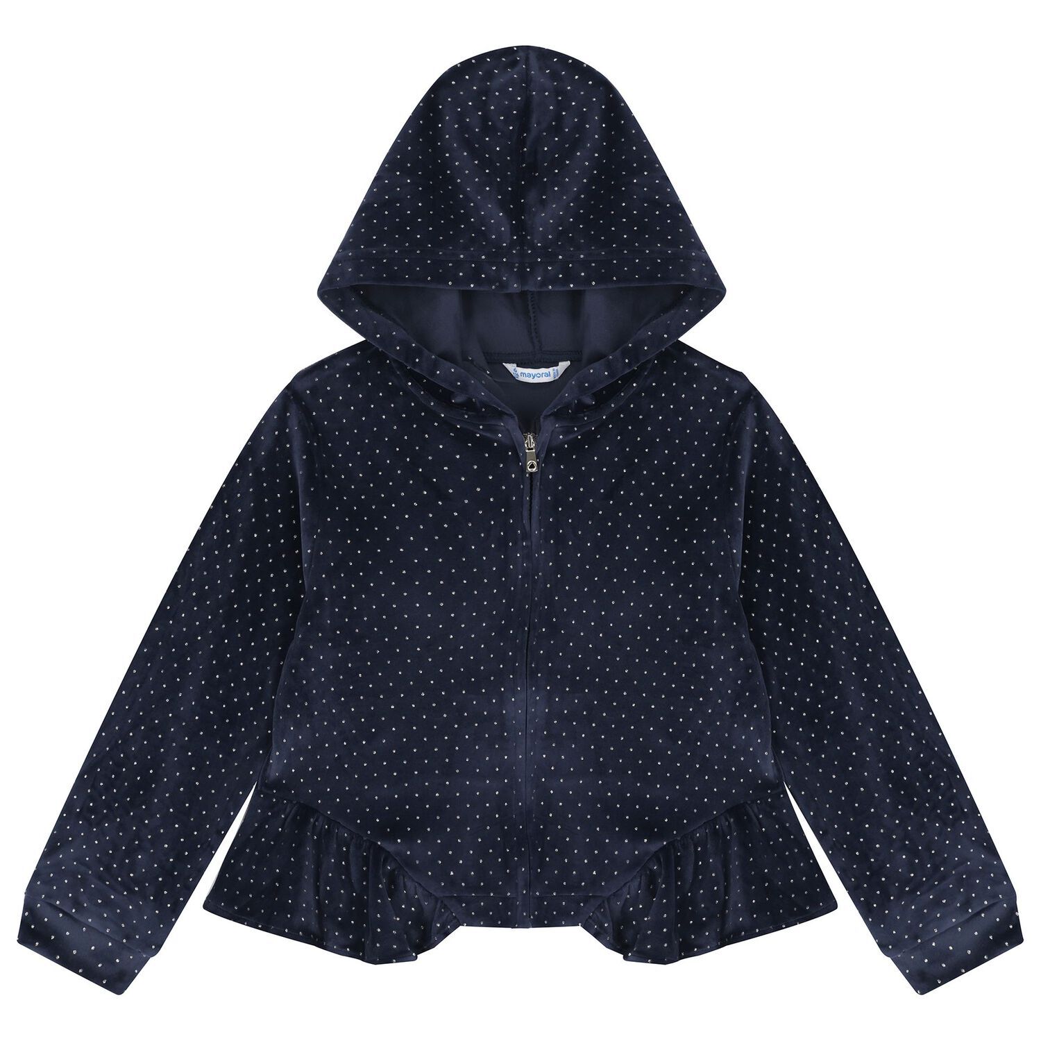 بدله رياضيه للبنات من المخمل باللون الكحلى ( 3 قطع ) , 1, hi-res