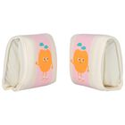 Beige & Pink Striped Peach Arm Bands, 1, hi-res