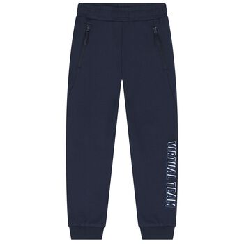 Boys Navy Blue Joggers