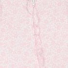 Baby Girls Pink Floral Babygrow, 1, hi-res