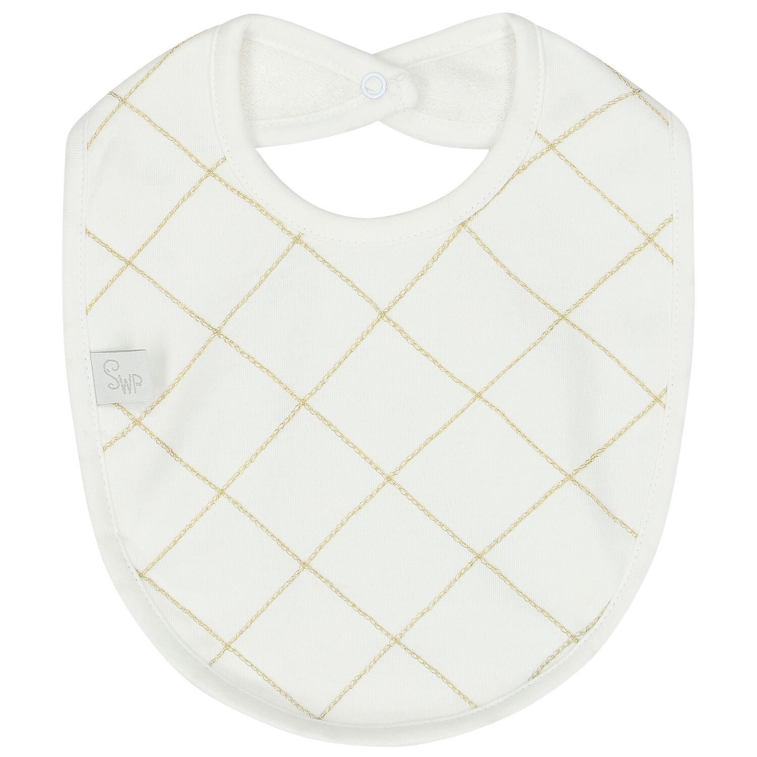 Baby Boys White & Gold Logo Babygrow Gift Set, 1, hi-res image number null