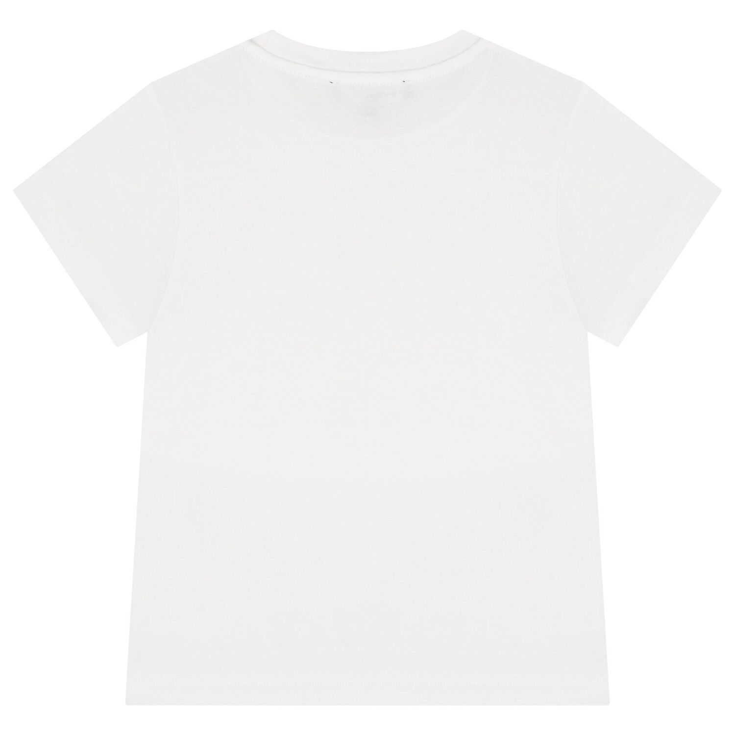 Girls White Logo Heart T-Shirt, 1, hi-res image number null