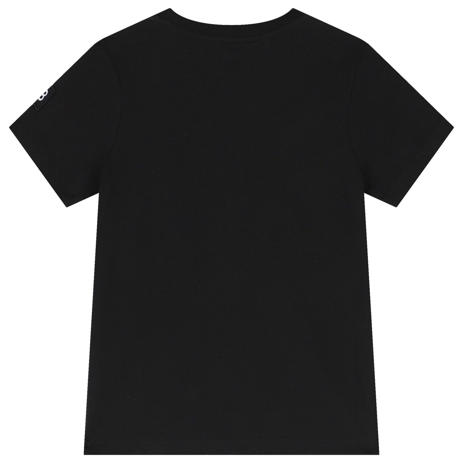 Boys Black Logo T-Shirt, 2, hi-res