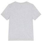 Boys Grey Logo T-Shirt, 2, hi-res
