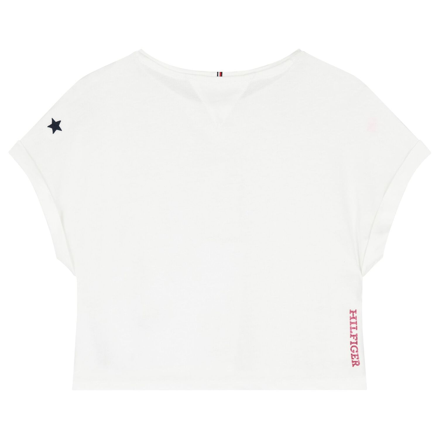Girls White Logo T-Shirt, 1, hi-res image number null