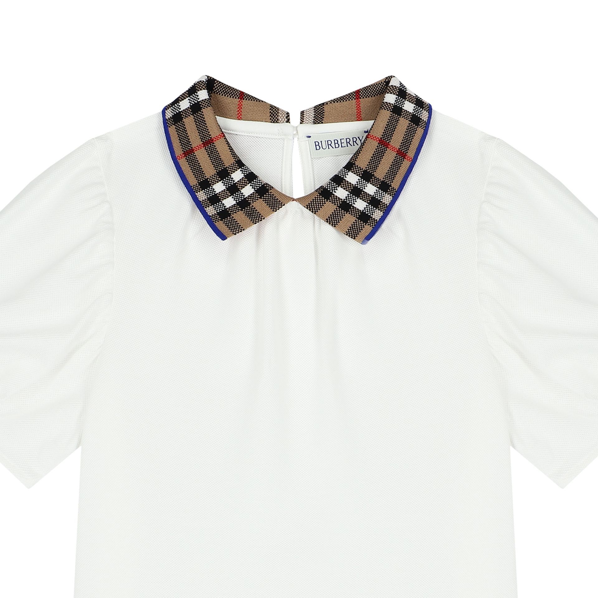 Burberry white collar shirt shop