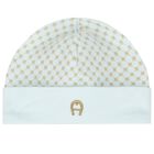 Baby Boys Blue Logo Babygrow Set, 1, hi-res