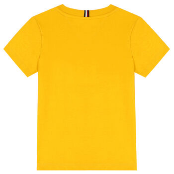 Boys Yellow Logo T-Shirt