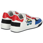 White Mickey Mouse Trainers, 1, hi-res