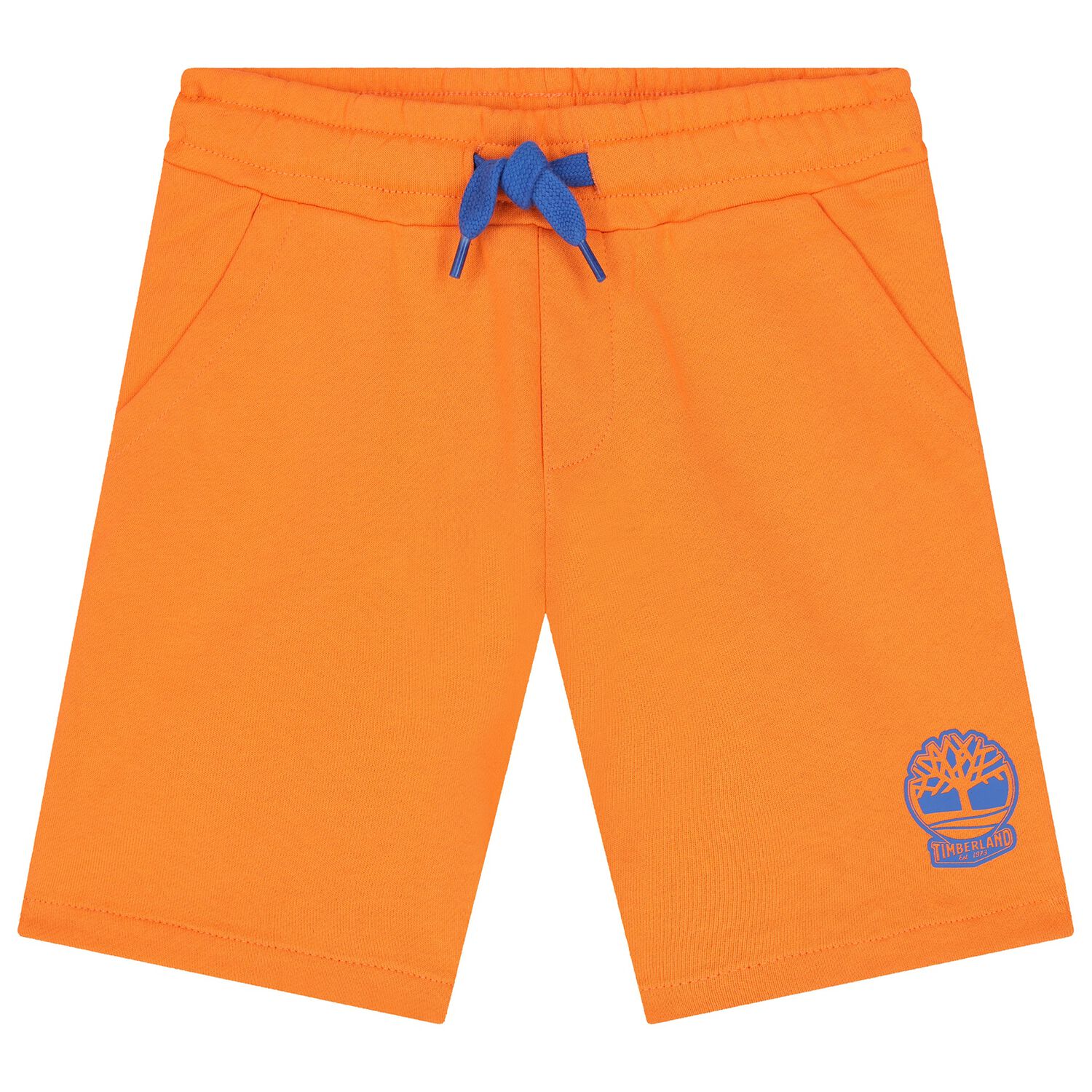 Boys Orange Logo Shorts, 3, hi-res image number null