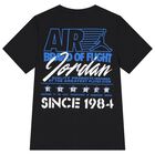 Boys Black Jordan Logo T-Shirt, 2, hi-res