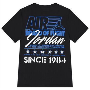 Boys Black Jordan Logo T-Shirt