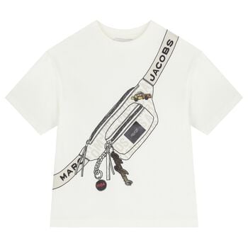 Boys White Bag T-Shirt