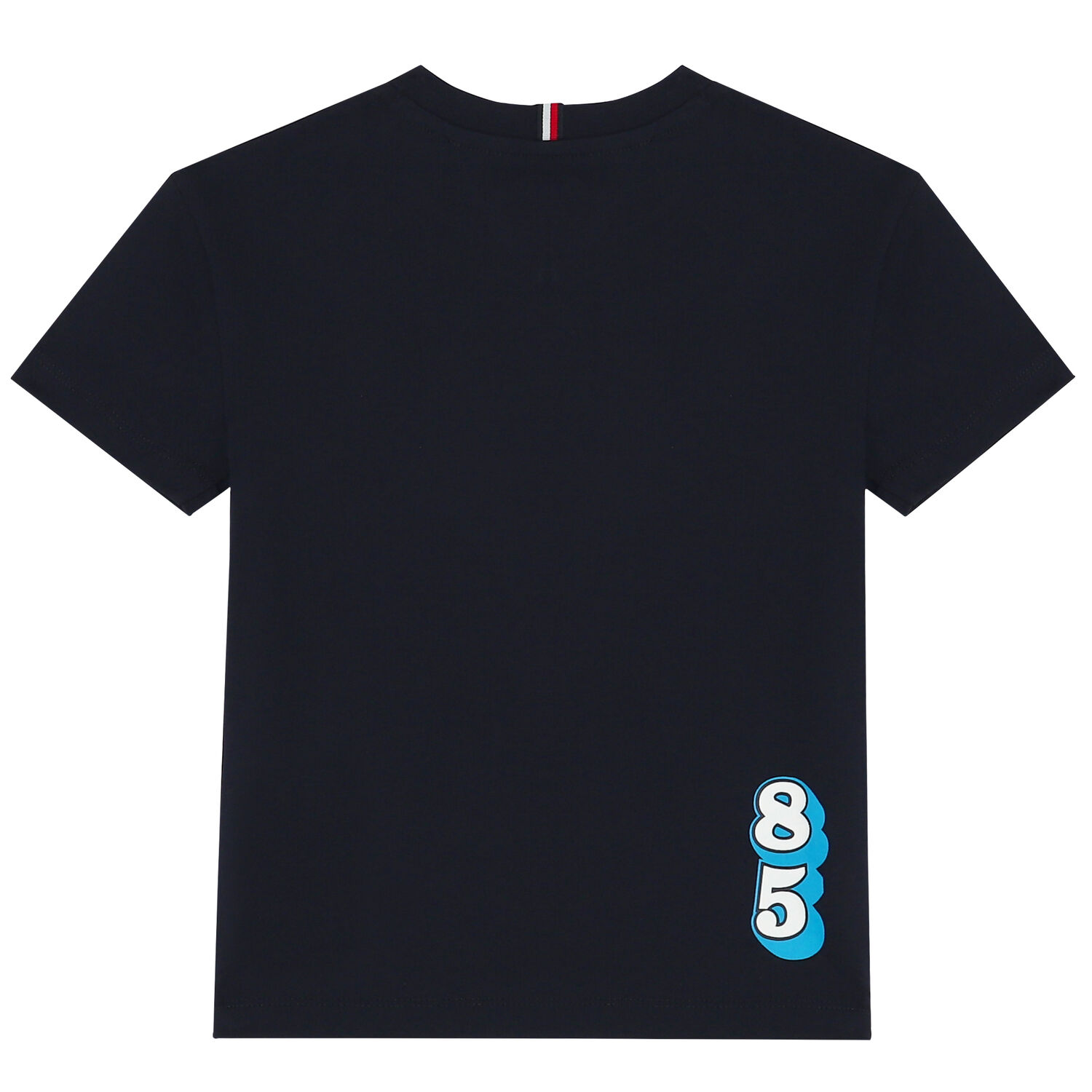 Boys Navy Blue Logo T-Shirt, 1, hi-res