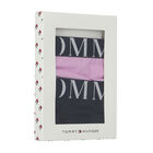 سراويل داخلية بالشعار باللون الأسود والوردي للبنات (قطعتين), 1, hi-res