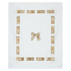 بطانية بفيونكة باللون الأبيض للبنات, 1, hi-res