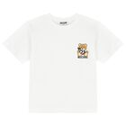 White Teddy Bear Logo T-Shirt, 1, hi-res