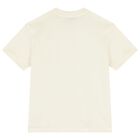 Boys Ivory Logo T-Shirt, 1, hi-res