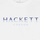 Boys White Logo T-Shirt, 6, hi-res