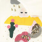 Girls Ivory Cotton Top, 1, hi-res