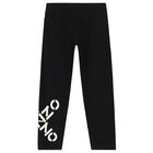 Boys Black Logo Joggers, 1, hi-res