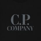 تيشيرت أولاد بالشعار باللون الأسود, 4, hi-res