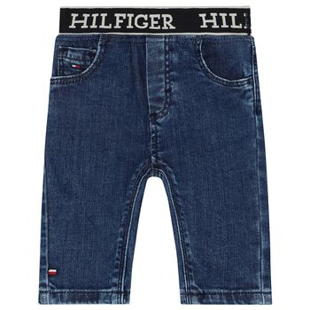 Baby Boys Logo Denim Jeans