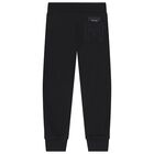 Black Logo Joggers, 1, hi-res